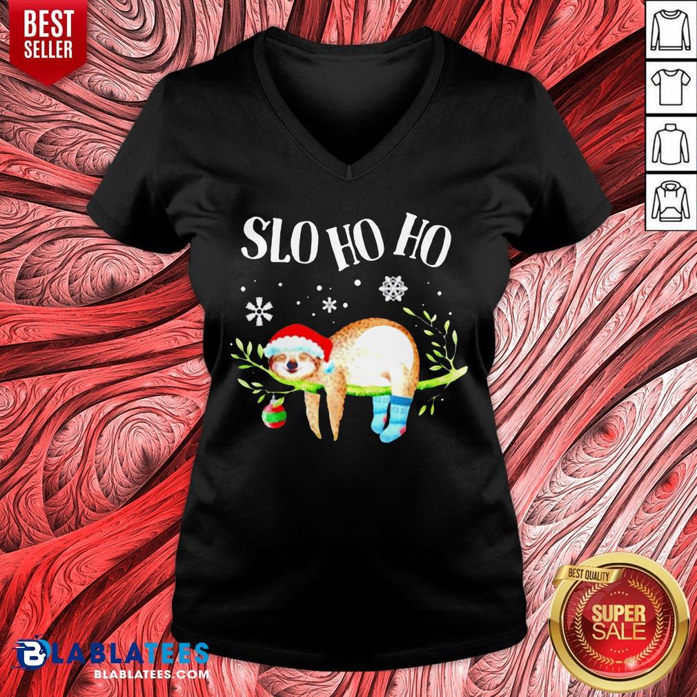 Original Sloth Slo Ho Ho Christmas 2020 T-Shirt