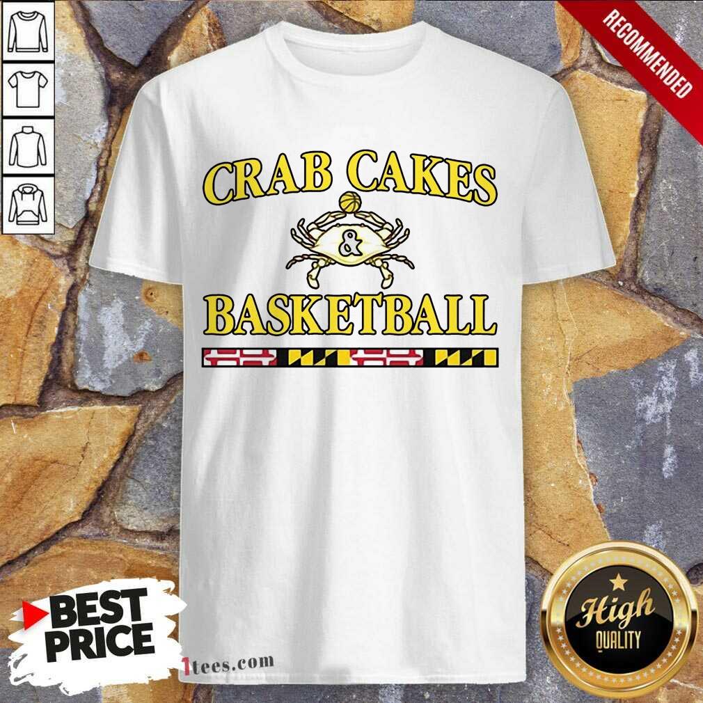Overjoyed Crab Cakes And Basketball Shirt