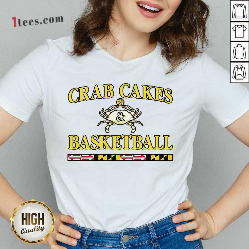 Overjoyed Crab Cakes And Basketball Shirt