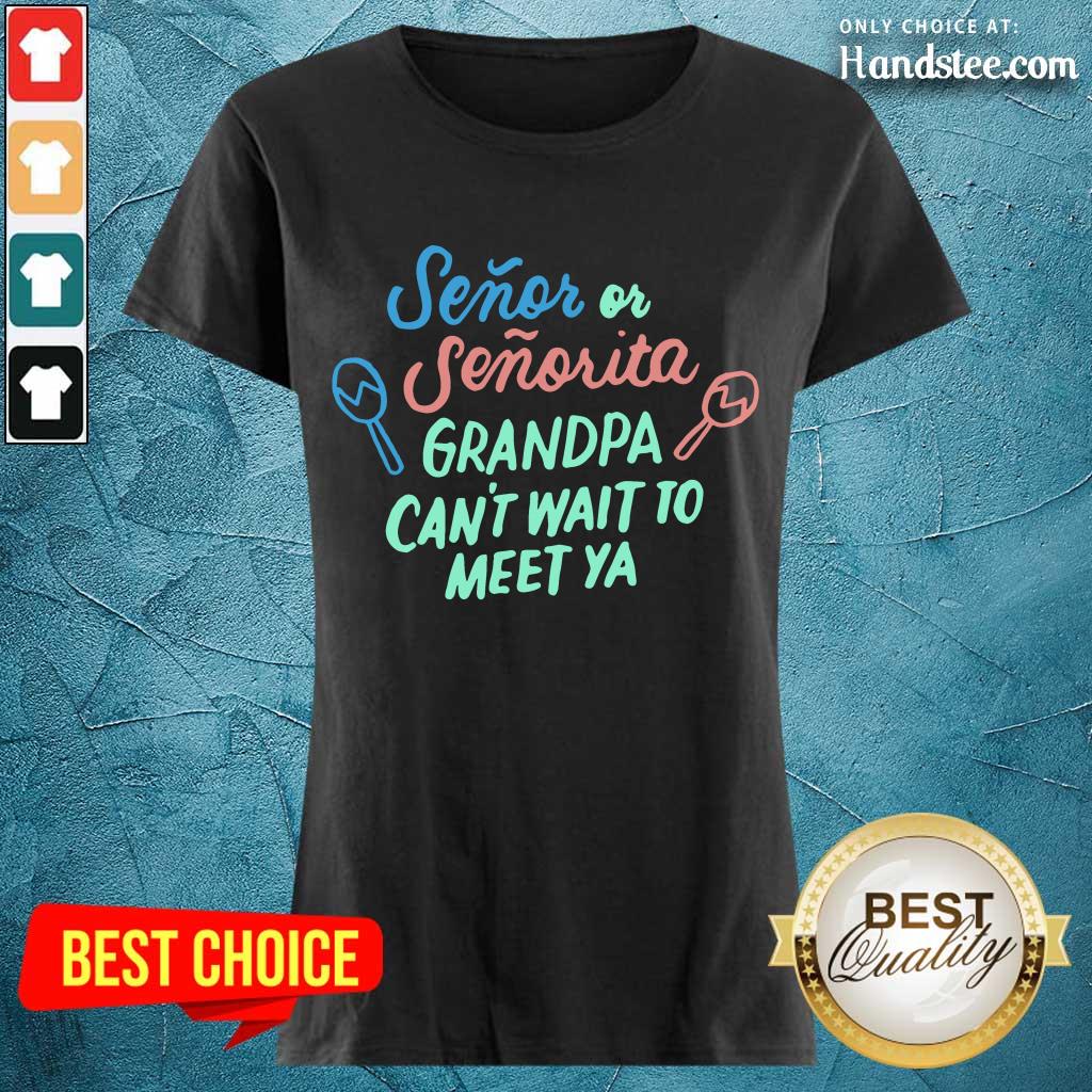 Overjoyed Grandpa To Be Gender Reveal 9 Shirt