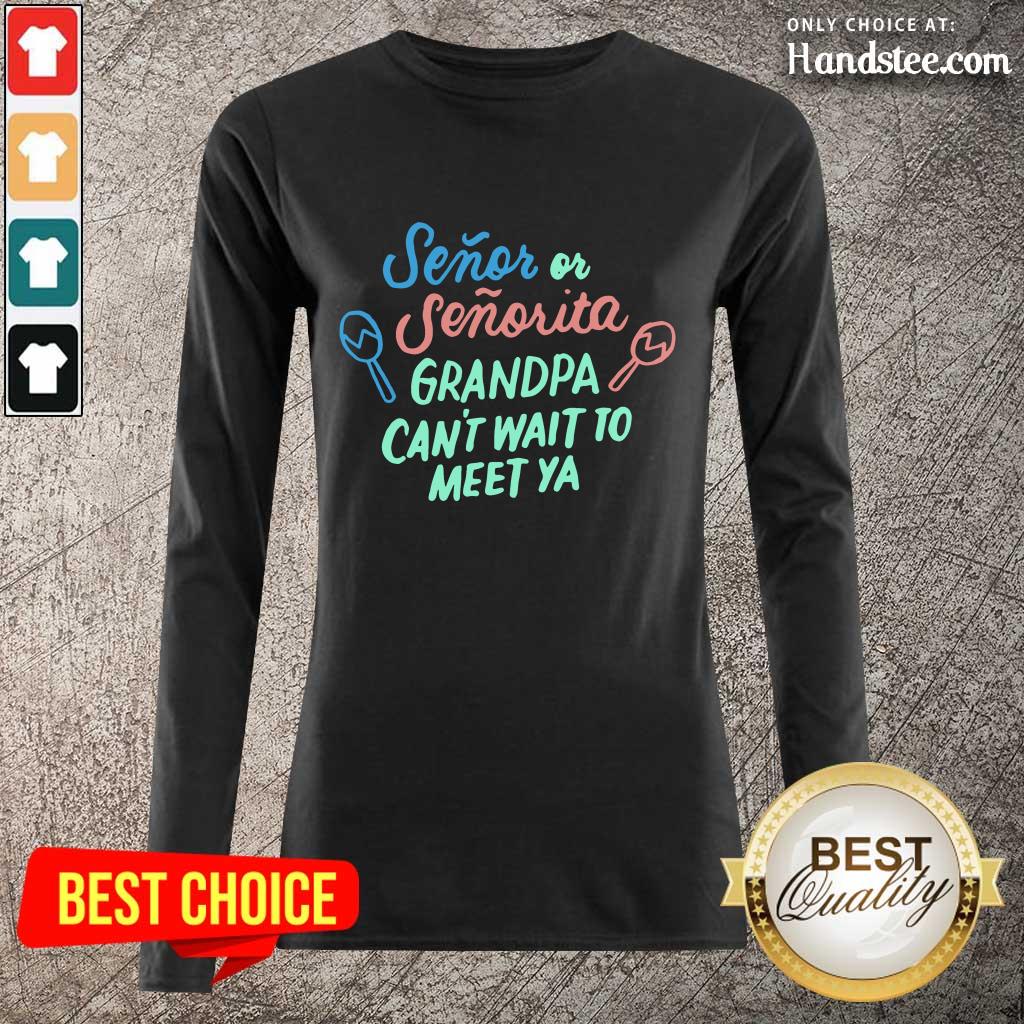 Overjoyed Grandpa To Be Gender Reveal 9 Shirt