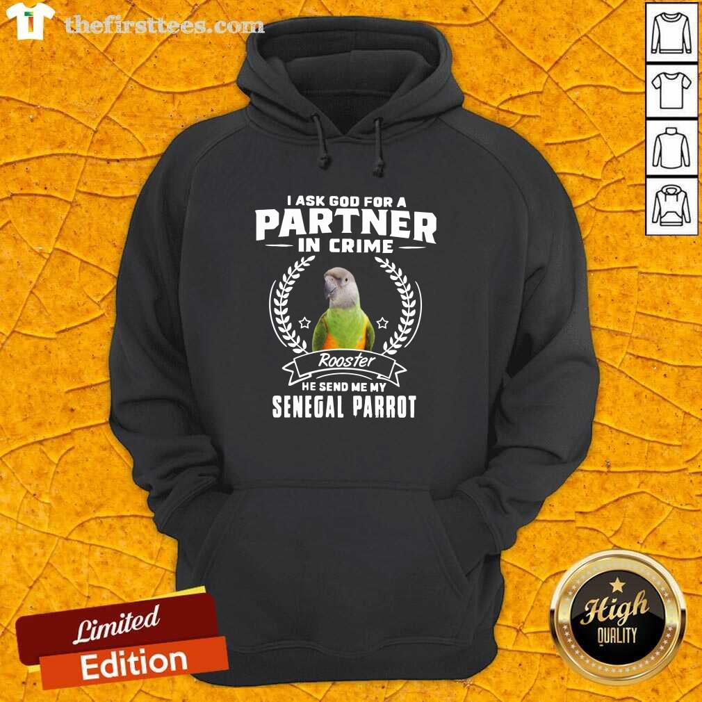 Parrot Partner In Crime Senegal Parrot Shirt