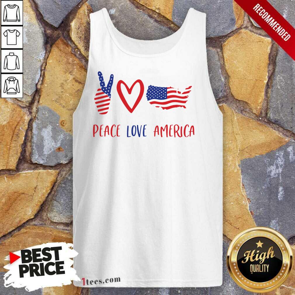 Peace Love America Shirt
