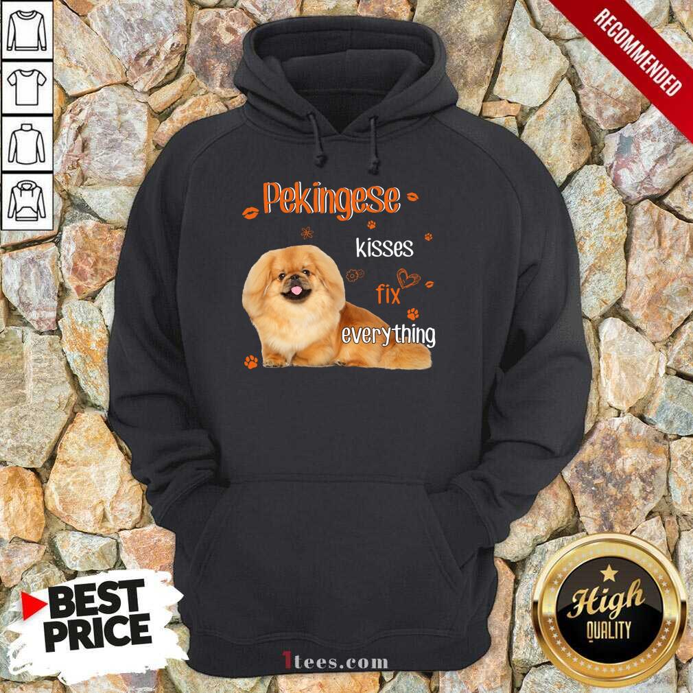 Pekingese Kisses Fix Everything Dog Shirt