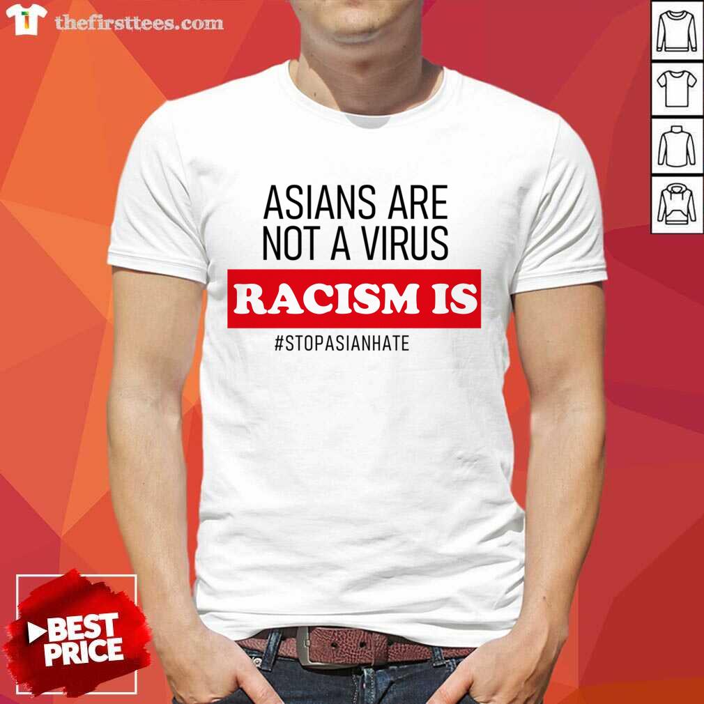 Perfect Asians Are Not A Virus Racism Is Shirt