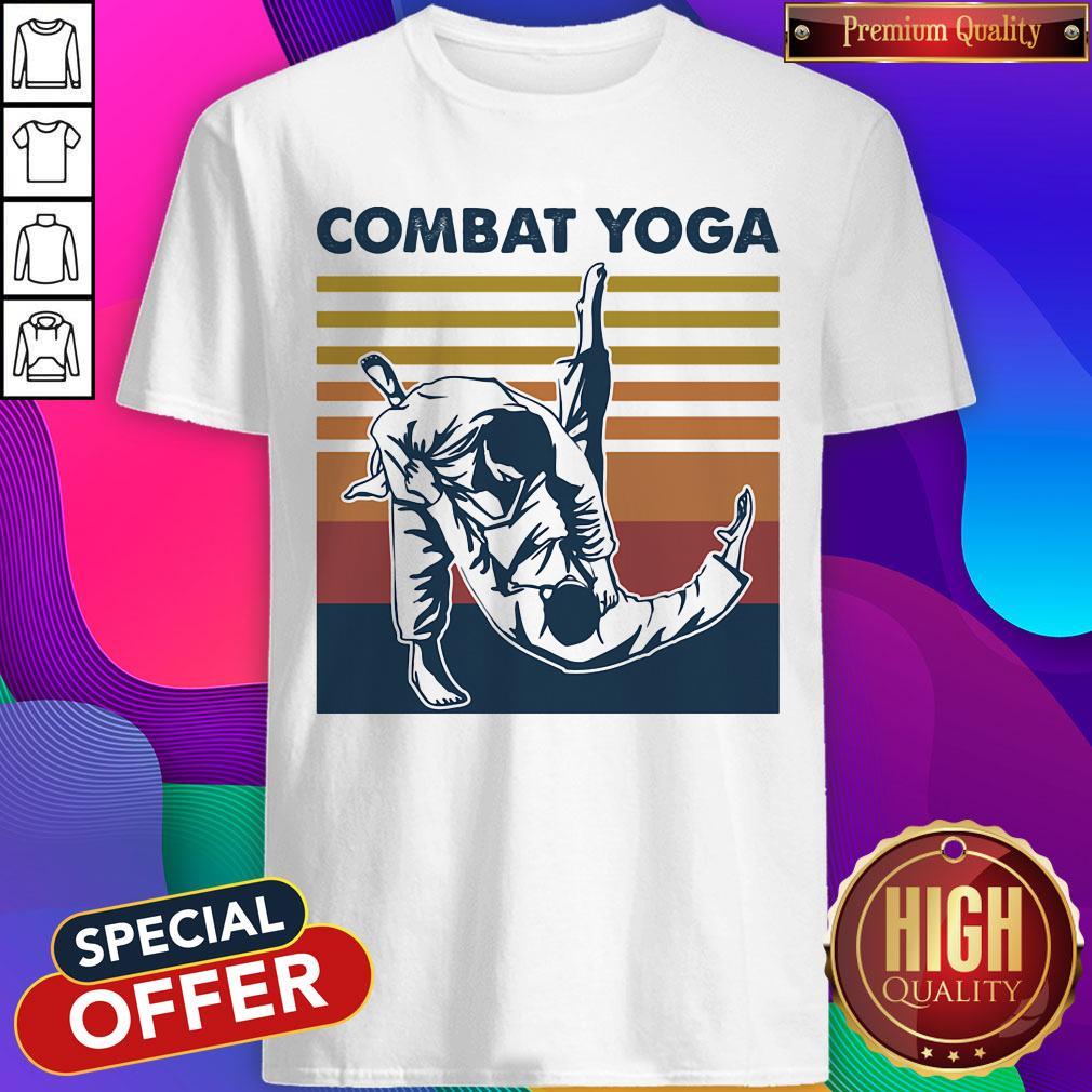 Perfect Combat Yoga Vintage Retro Shirt