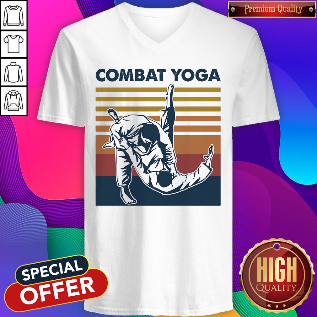 Perfect Combat Yoga Vintage Retro Shirt