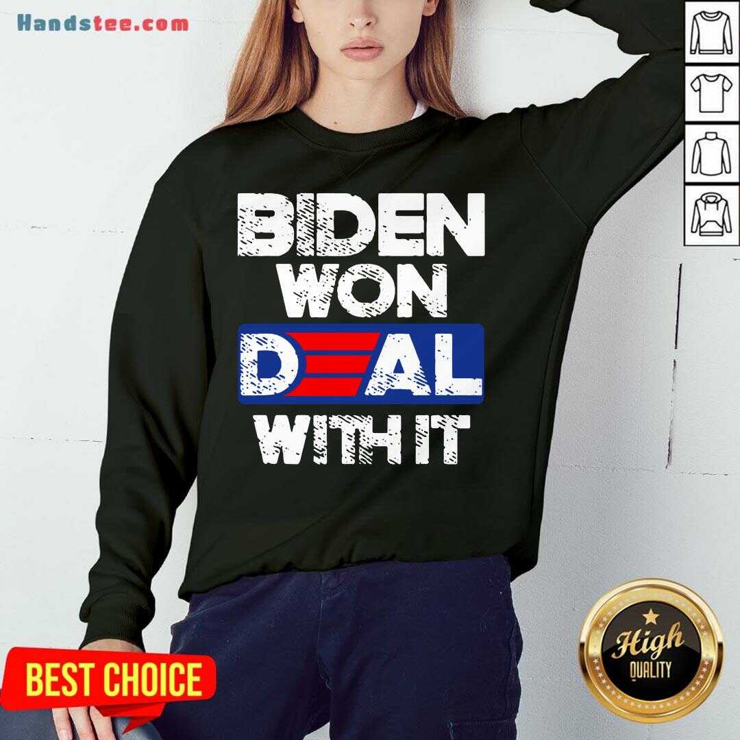 Perfect Joe Biden Won Deal With It 46 President 2020 Shirt