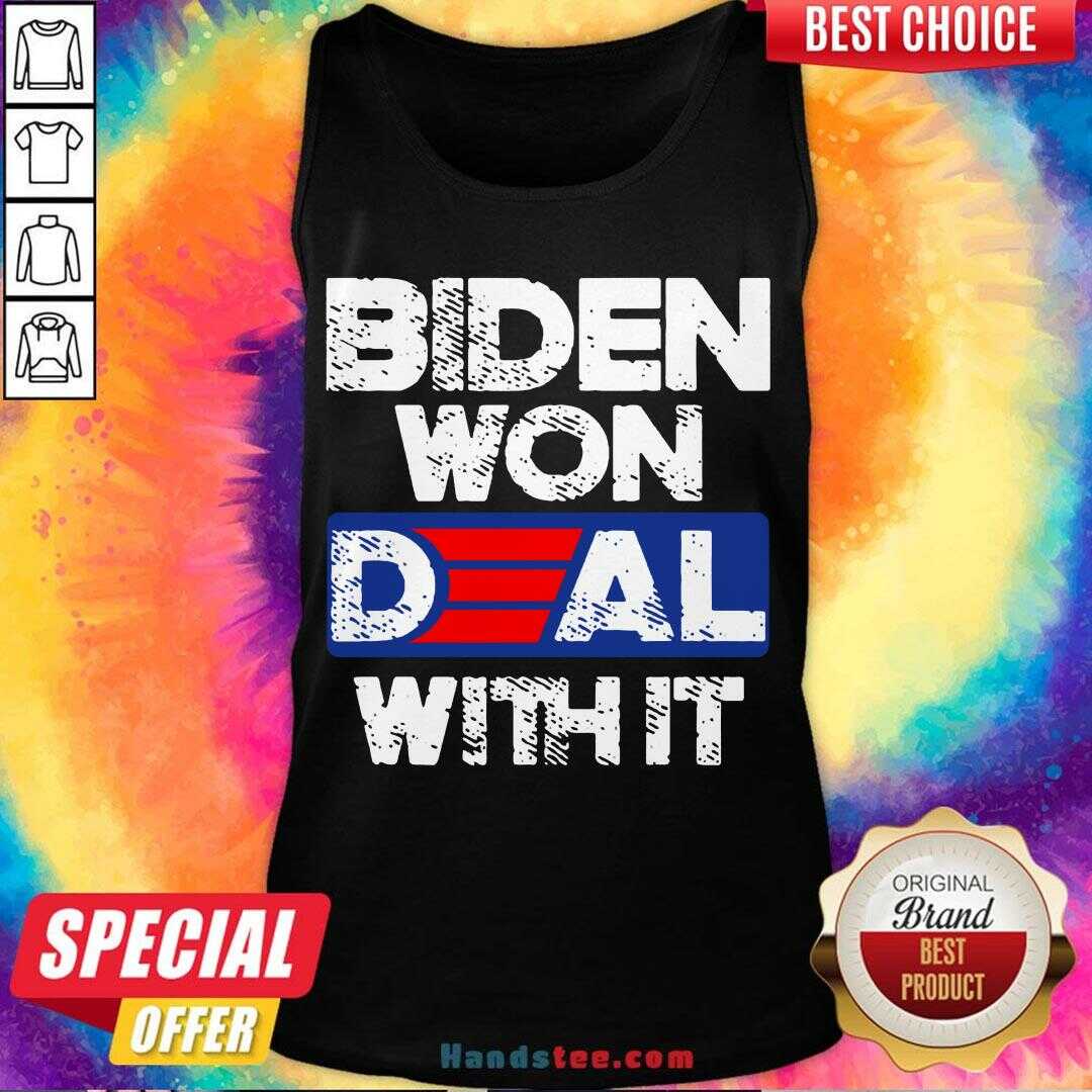 Perfect Joe Biden Won Deal With It 46 President 2020 Shirt