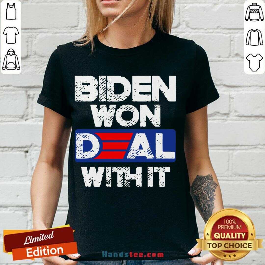 Perfect Joe Biden Won Deal With It 46 President 2020 Shirt