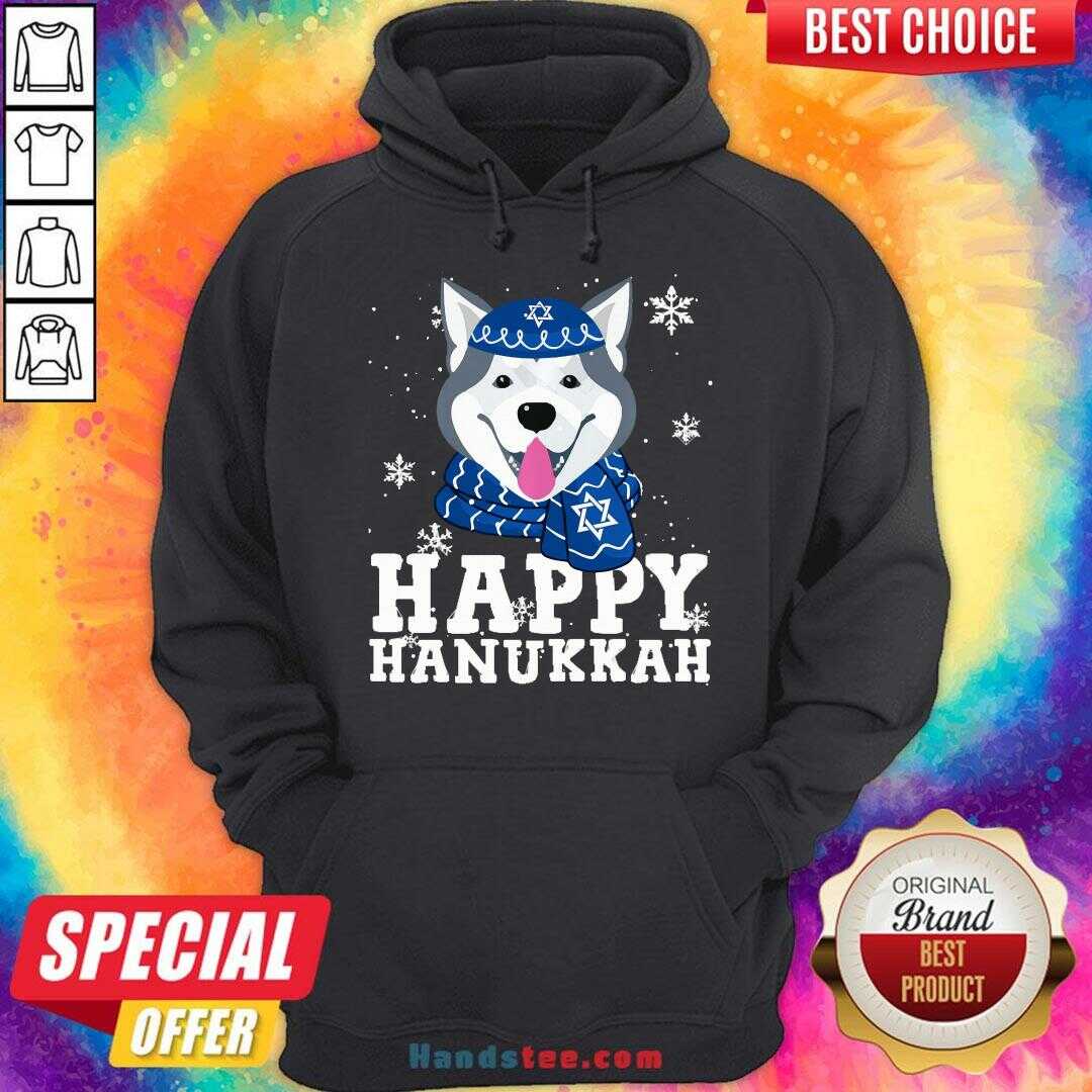 Perfect Merry Christmas Happy Hanukkah Husky Dog Funny Noel Xmas Shirt