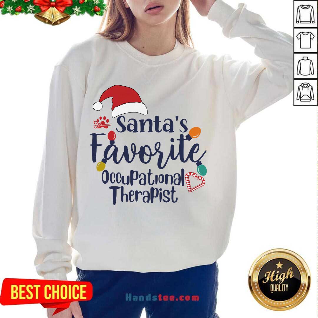 Perfect Santa’s Favorite Occupational Therapist Shirt
