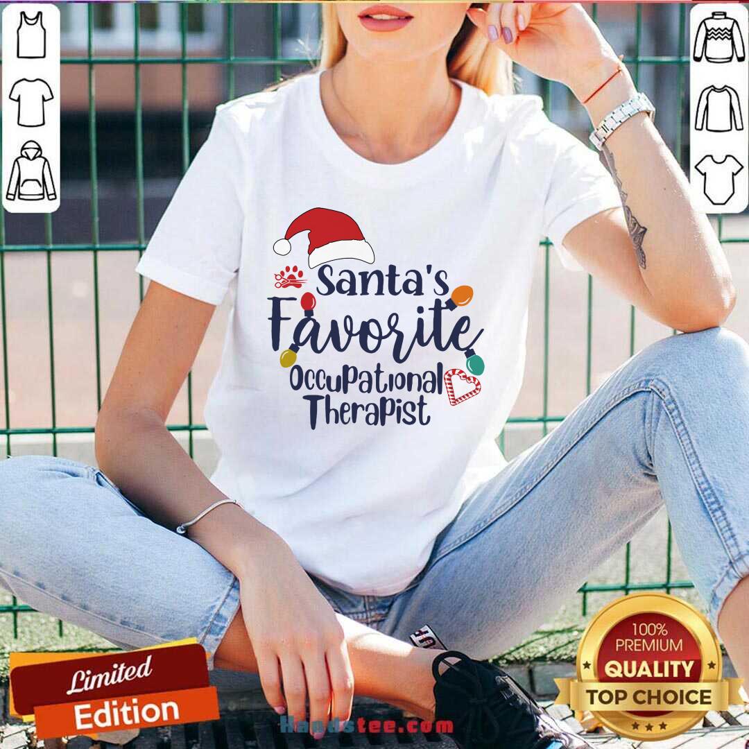 Perfect Santa’s Favorite Occupational Therapist Shirt