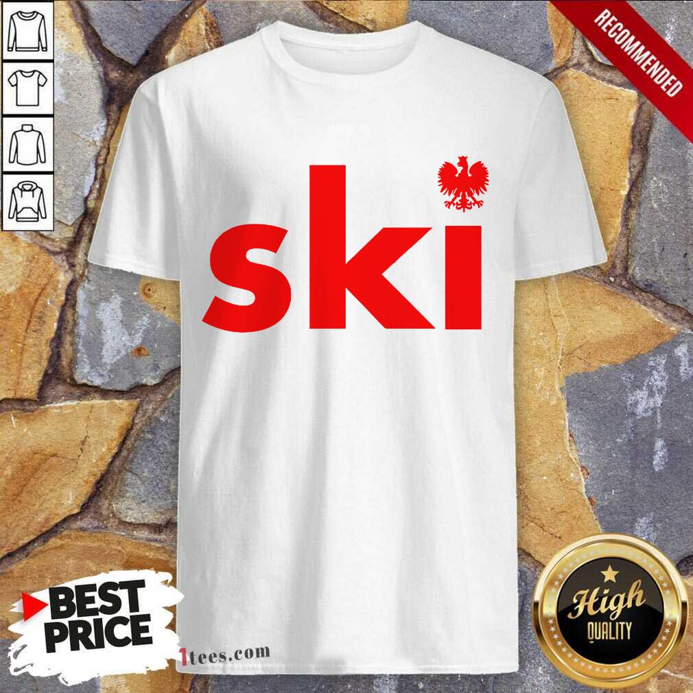 Polish Last Name Ski Shirt