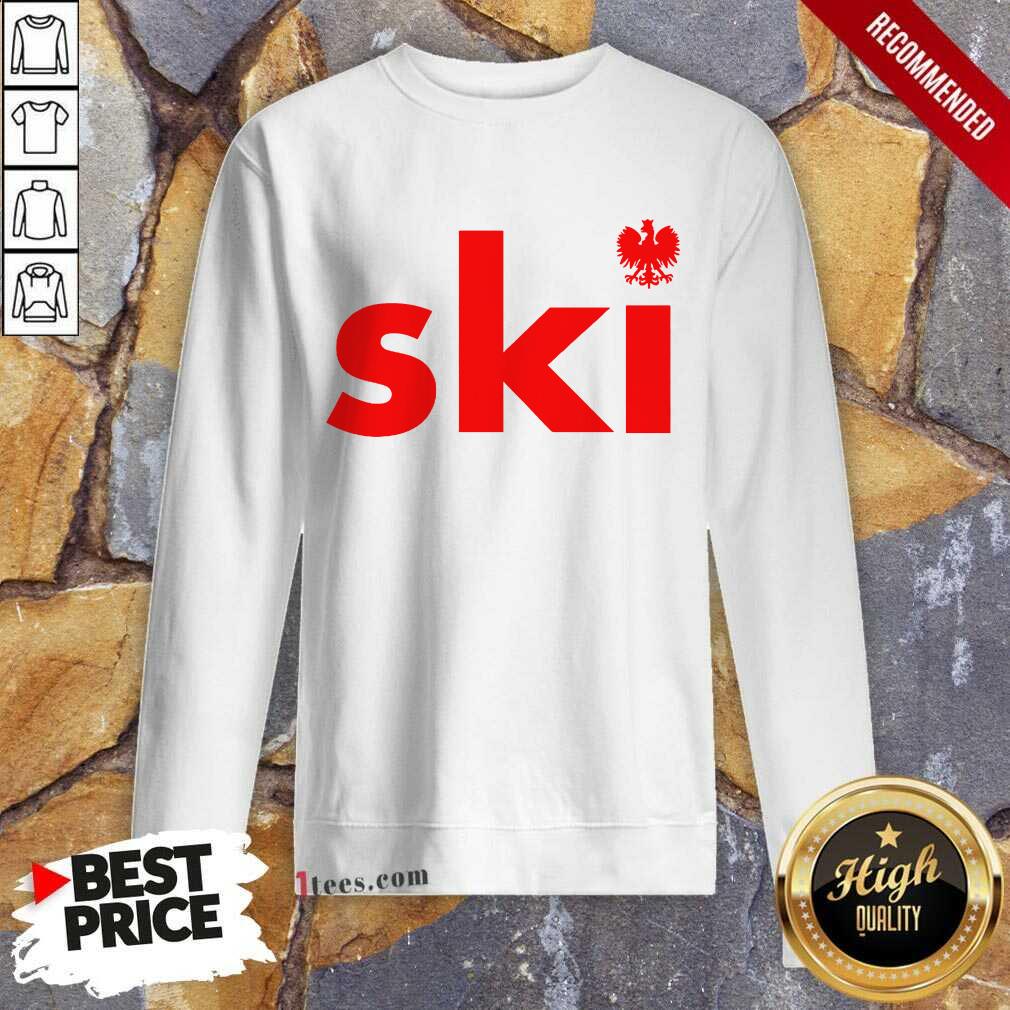 Polish Last Name Ski Shirt