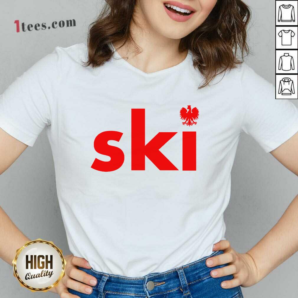 Polish Last Name Ski Shirt