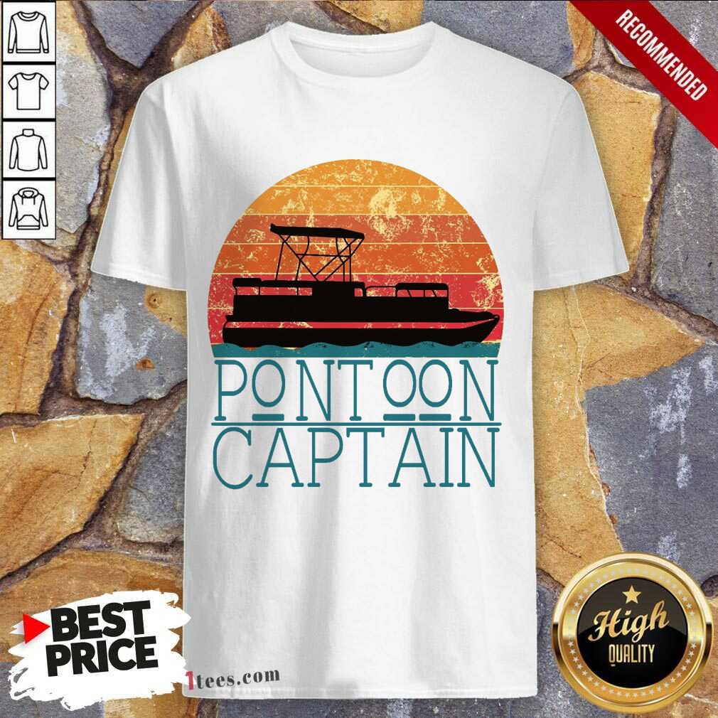 Pontoon Captain Vintage Shirt