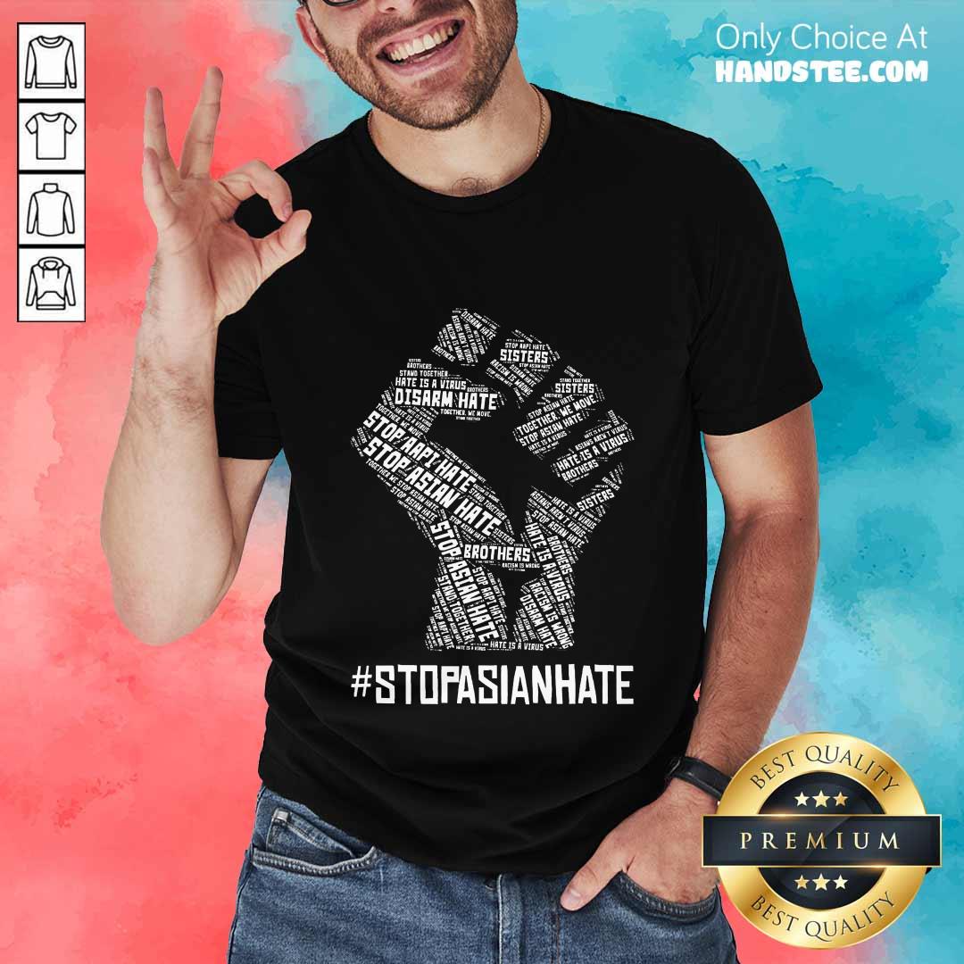 Positive Stop Asian Hate Hand Brothers Shirt