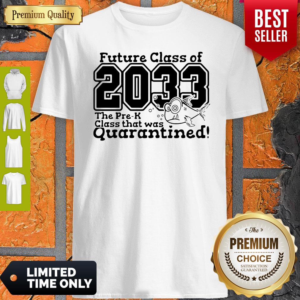 Pre Kindergarten Class Of 2033 Fish Digital Cutting File Pre-K Quarantine Shirt
