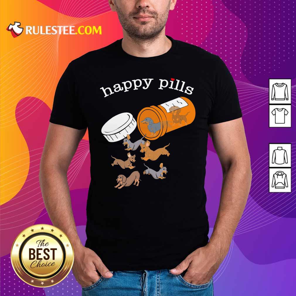 Premium Dachshund Happy Pills Shirt