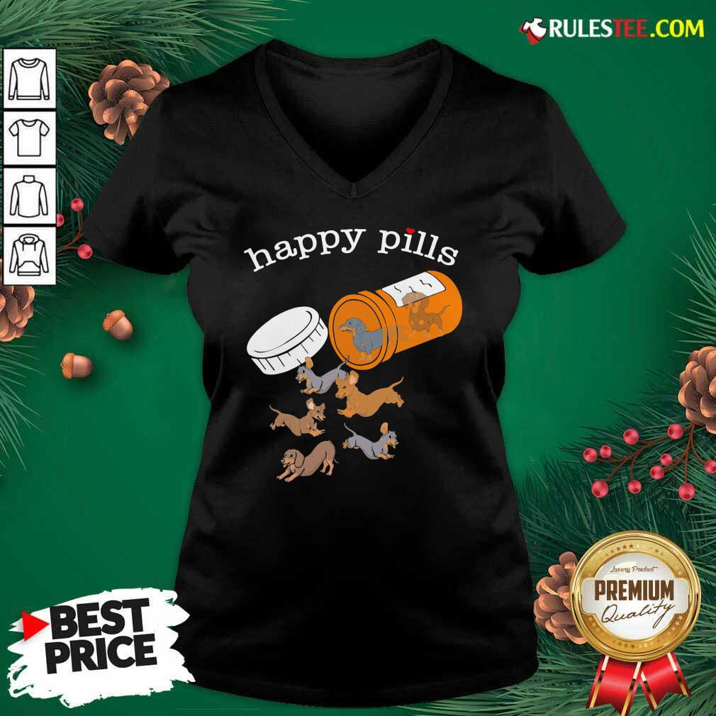 Premium Dachshund Happy Pills Shirt