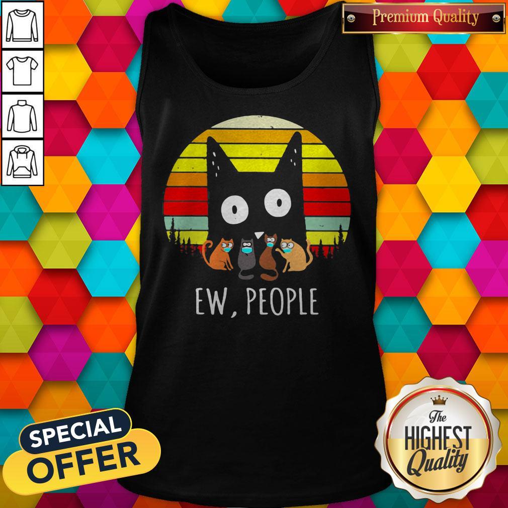 Premium Ew People Cat Vintage Retro Shirt