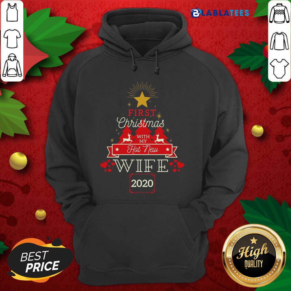 Premium First Christmas With My Hot New Wife Matching 2020 Shirt