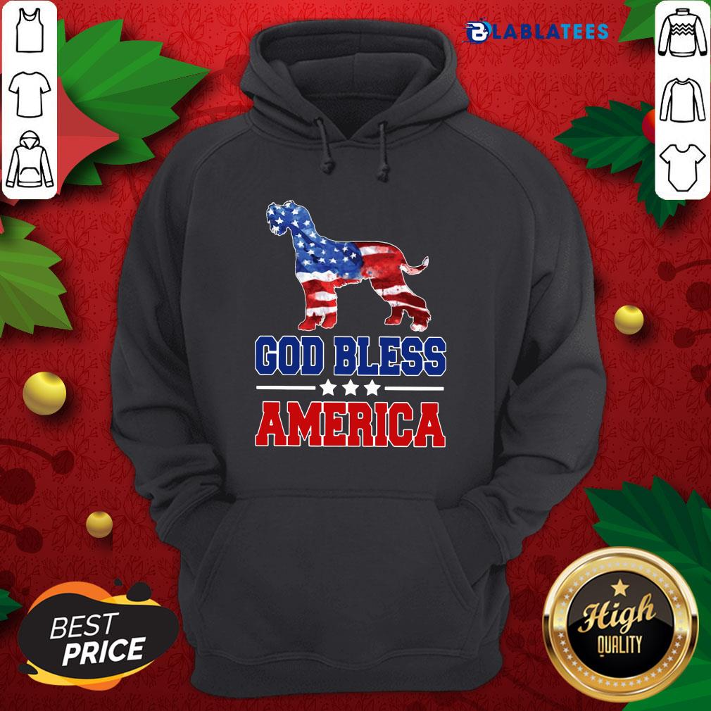 Premium God Bless America Us Flag Shirt