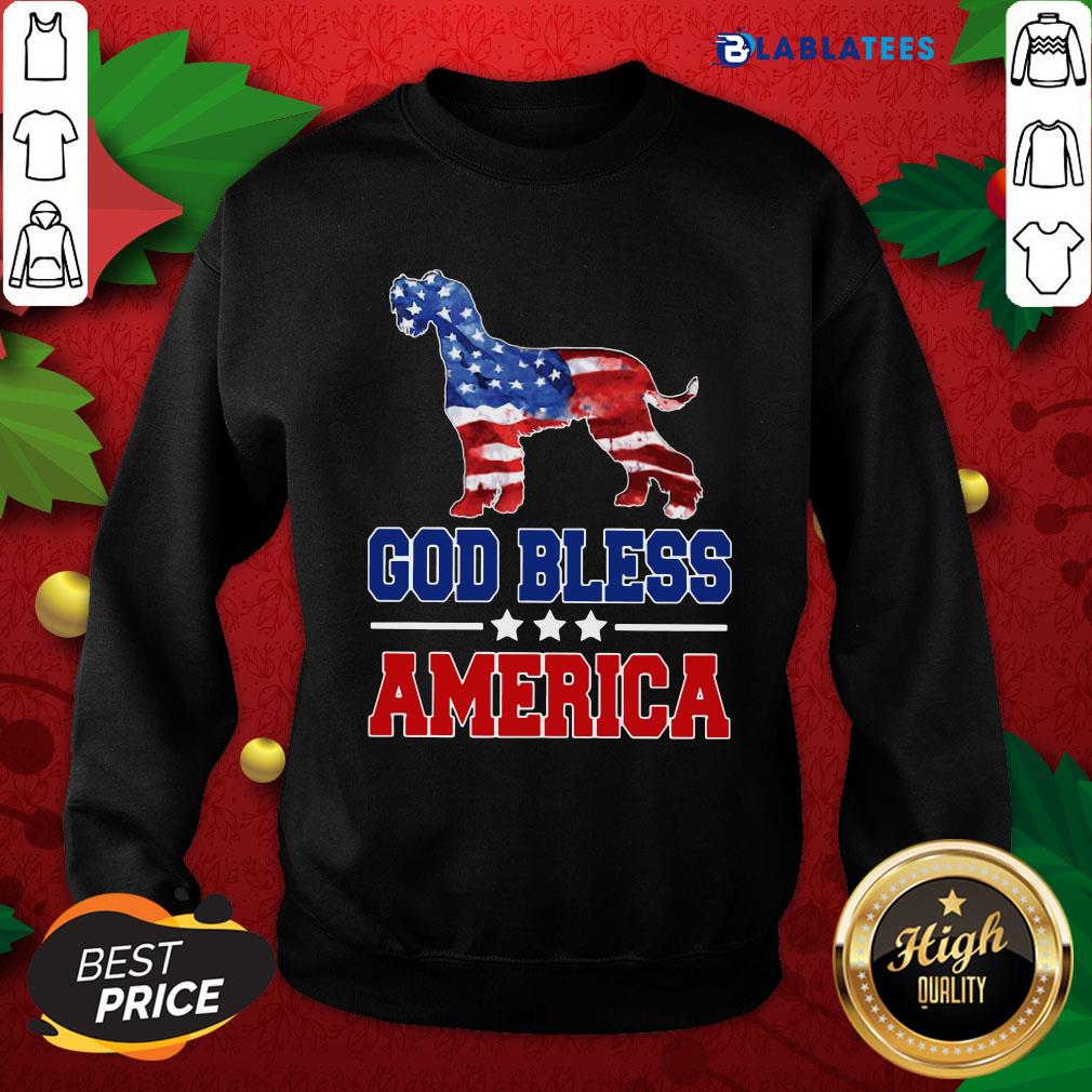 Premium God Bless America Us Flag Shirt
