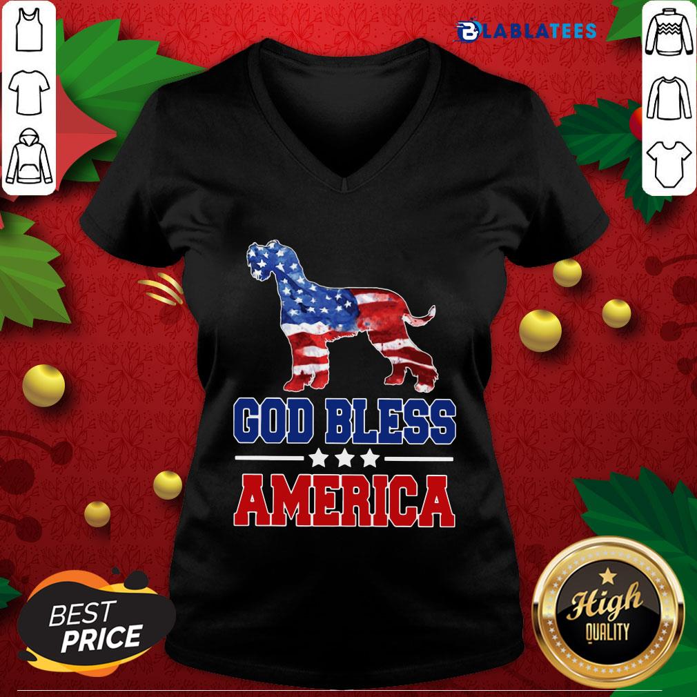 Premium God Bless America Us Flag Shirt