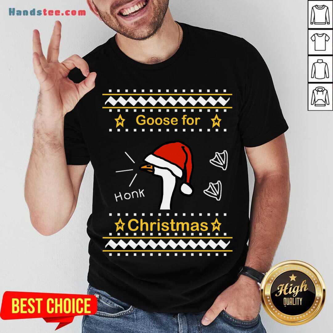 Premium Goose Ugly Christmas Shirt