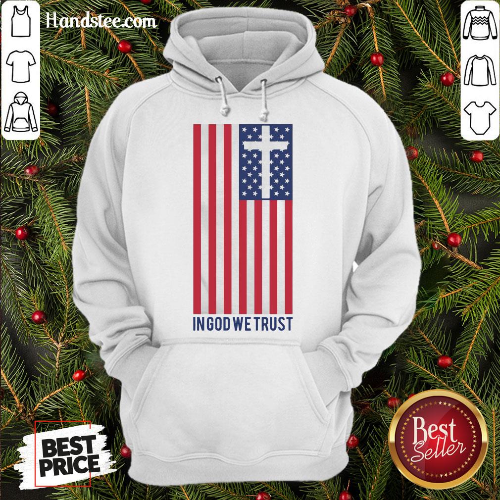 Premium In God We Trust American Flag Shirt