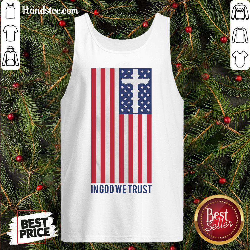 Premium In God We Trust American Flag Shirt