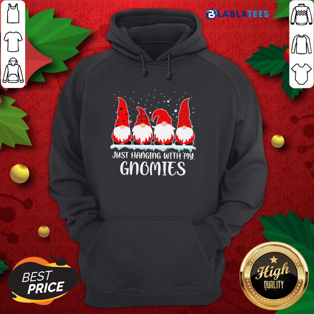 Premium Just Hanging With My Gnomies Christmas 2020 Shirt