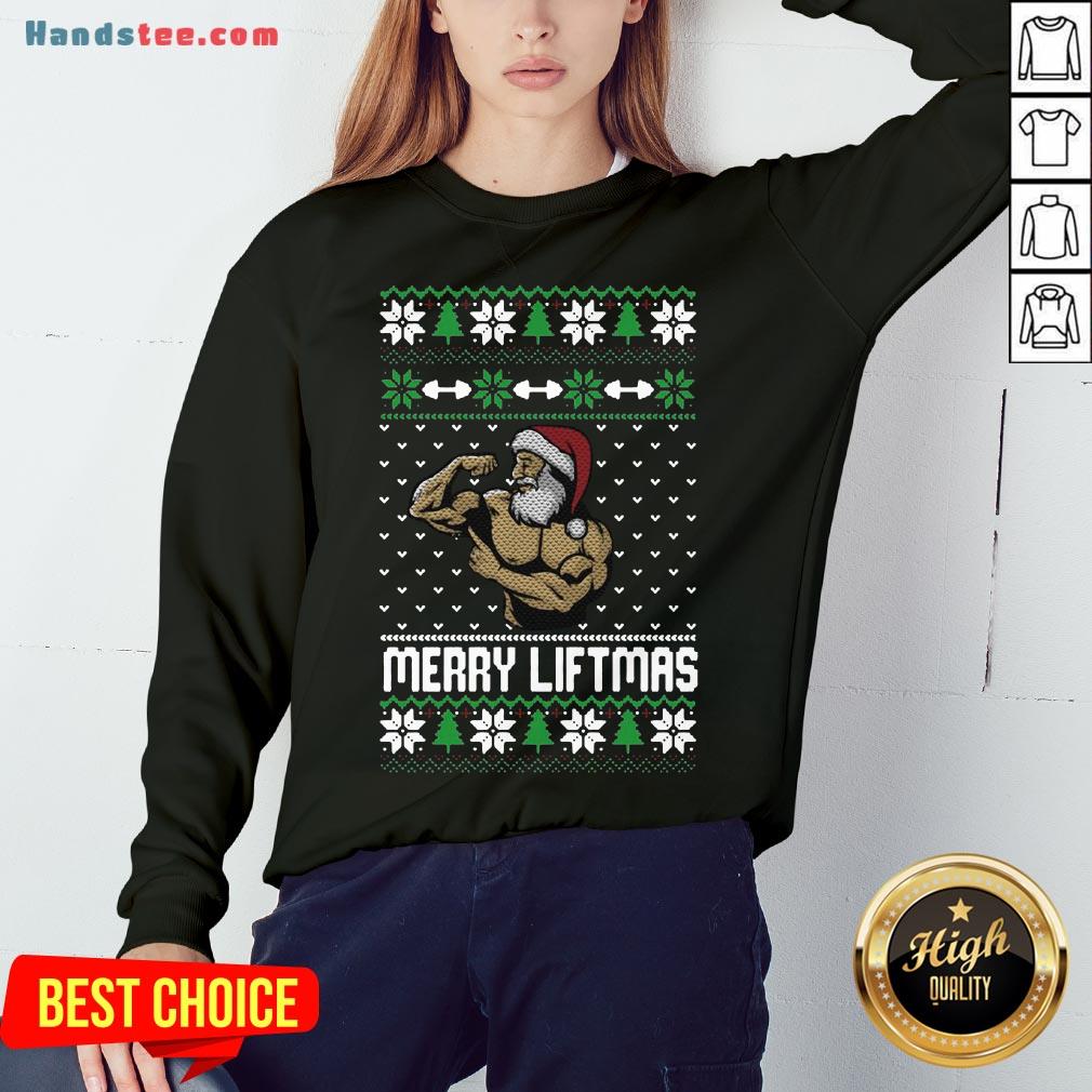 Premium Merry Liftmas Christmas Shirt