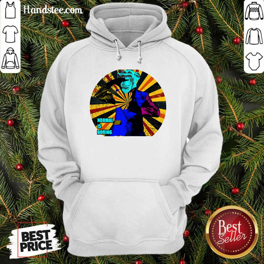 Premium Monkey In A Suit Normal Is Boring Shirt