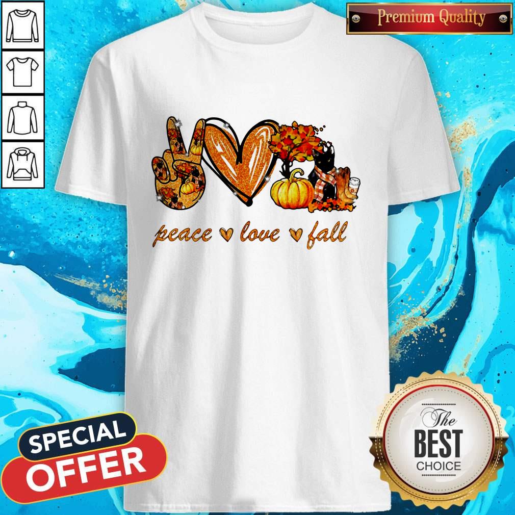 Premium Peace Love Fall Shirt
