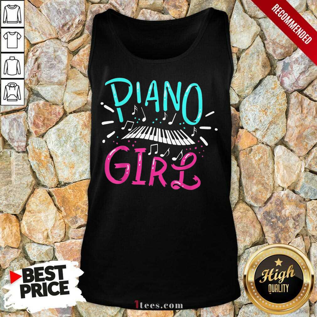 Premium Piano Girl Shirt