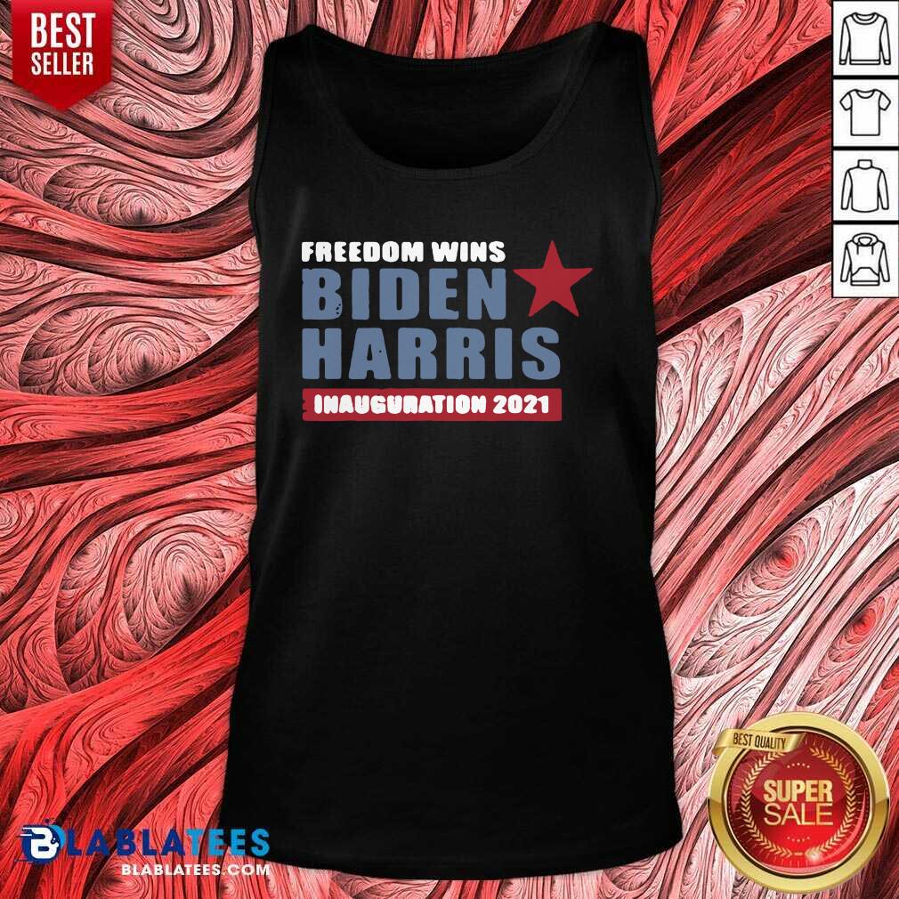 Premium President Biden Harris Inauguration Day 2021 Freedom Wins Shirt