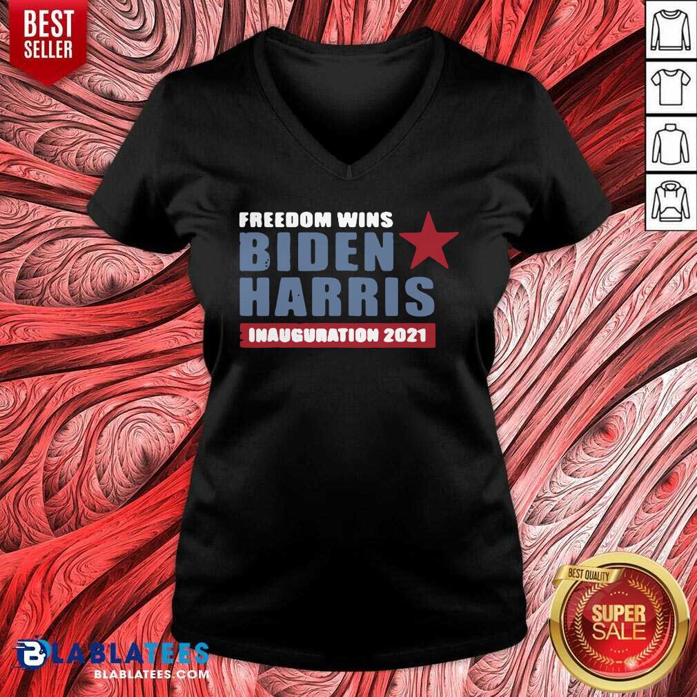 Premium President Biden Harris Inauguration Day 2021 Freedom Wins Shirt
