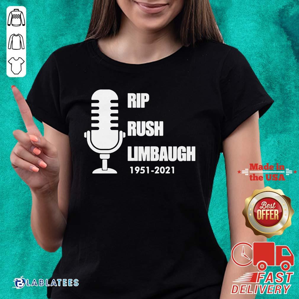 Premium Rip Rush Limbaugh 1951 2021 Thanks Shirt