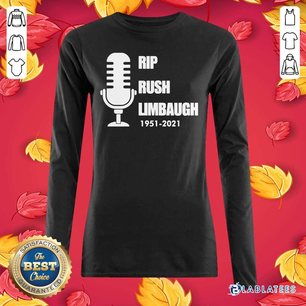 Premium Rip Rush Limbaugh 1951 2021 Thanks Shirt
