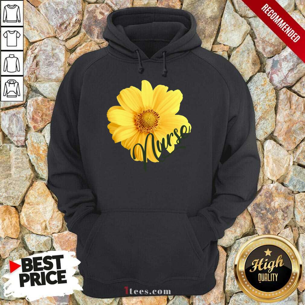 Premium Sunflower Nurse Shirt