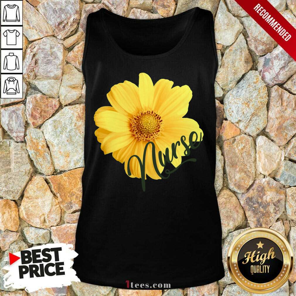 Premium Sunflower Nurse Shirt