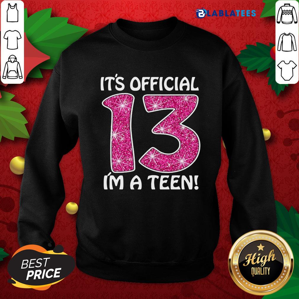 Premium Teenager 13Th Birthday Gift 2007 13 Years Old Girls Shirt