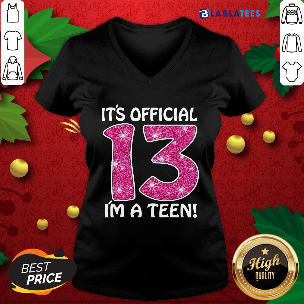 Premium Teenager 13Th Birthday Gift 2007 13 Years Old Girls Shirt