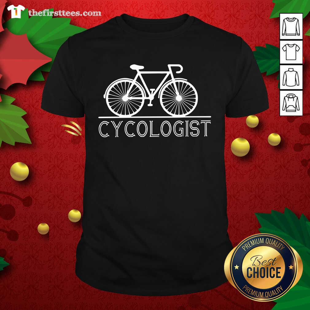Premium The Bicycle Cycologist Shirt