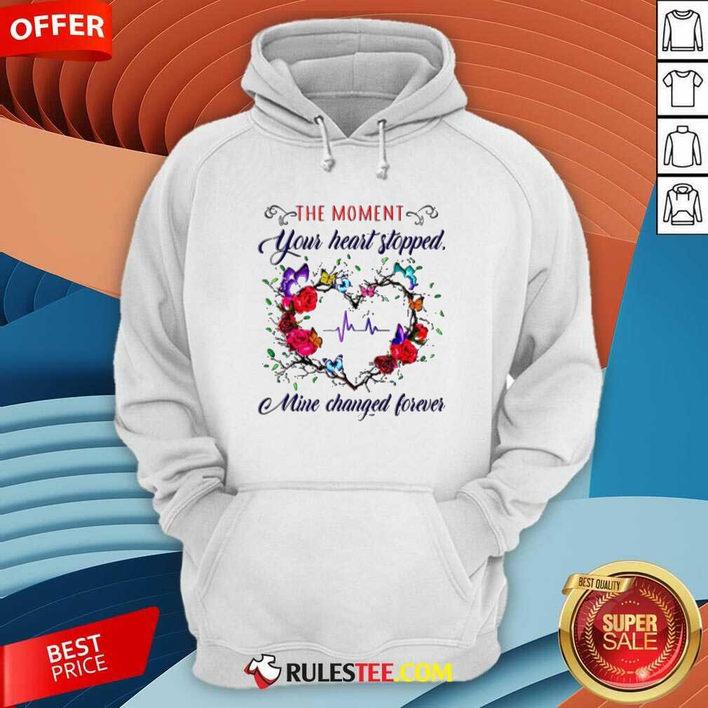 Premium The Moment You Heart Stopped Mine Changed Shirt