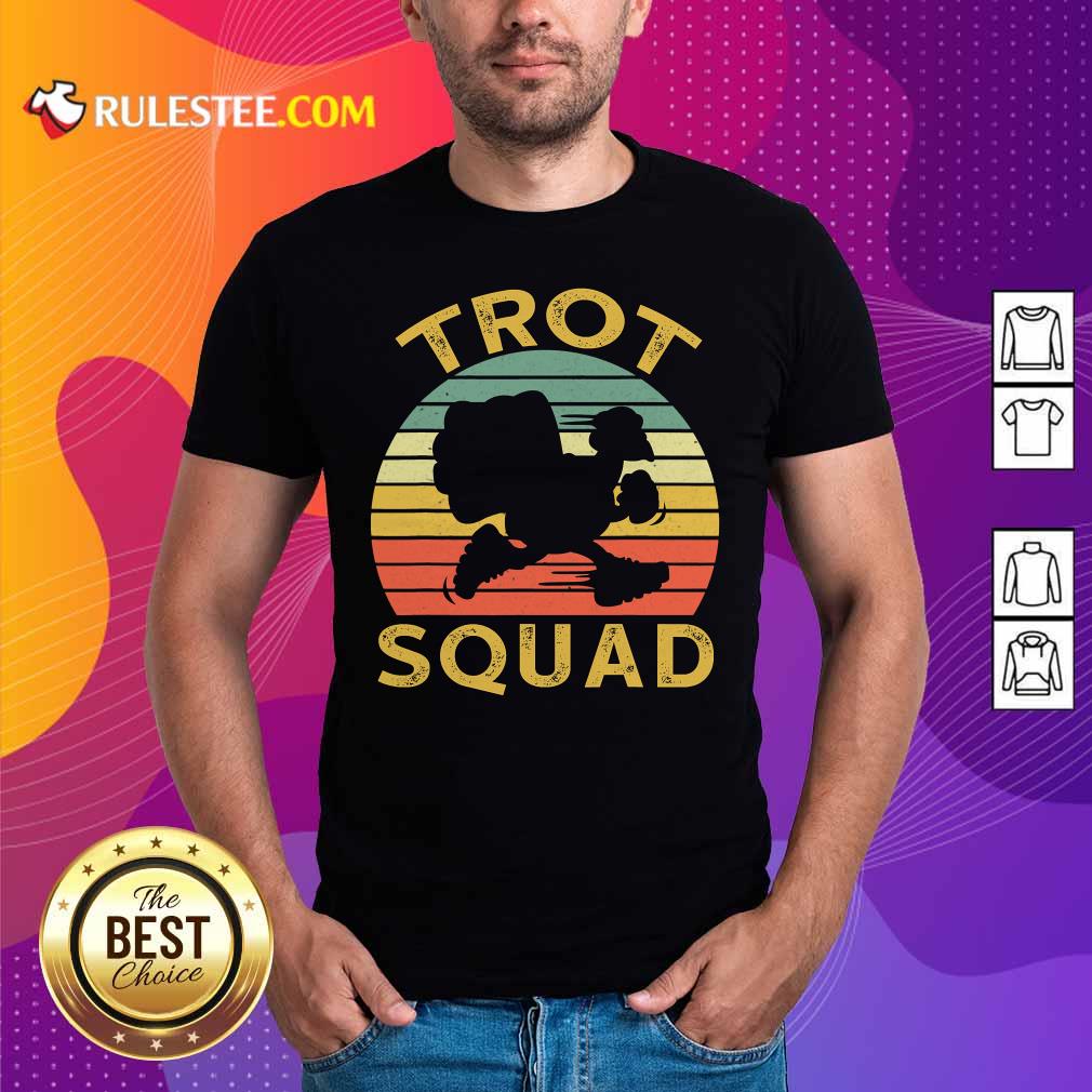 Premium Trot Squad Thanksgiving Turkey Trot Costume Vintage Shirt