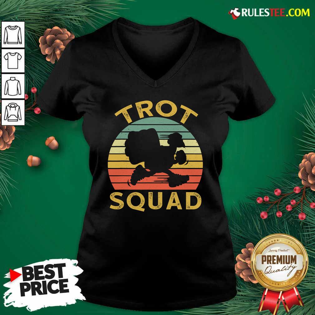 Premium Trot Squad Thanksgiving Turkey Trot Costume Vintage Shirt